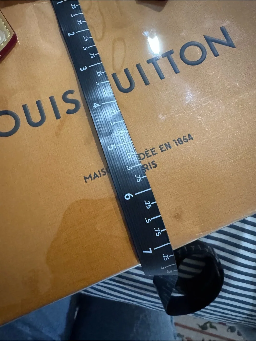 Louis Vuitton Tan Paper Clear PVC Tote with Leather Handles